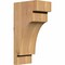 Ekena Millwork Mediterranean Smooth Corbel, Western Red Cedar, 5 1/2"W x 8"D x 16"H COR06X08X16MED00SWR - alternate 1
